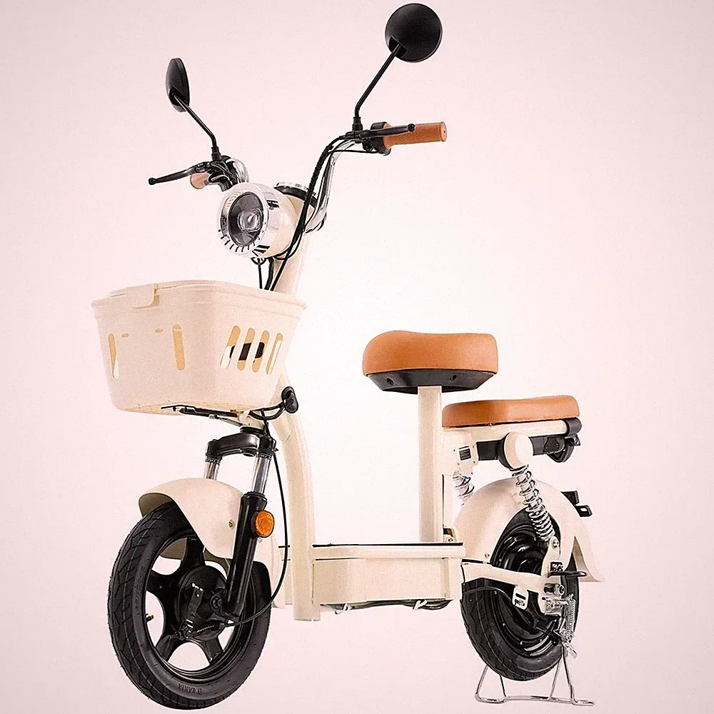 iScooter Y16 Elektroroller 1200W 20AH 100KM E-Scooter 14" E-Roller Mit Sitzen