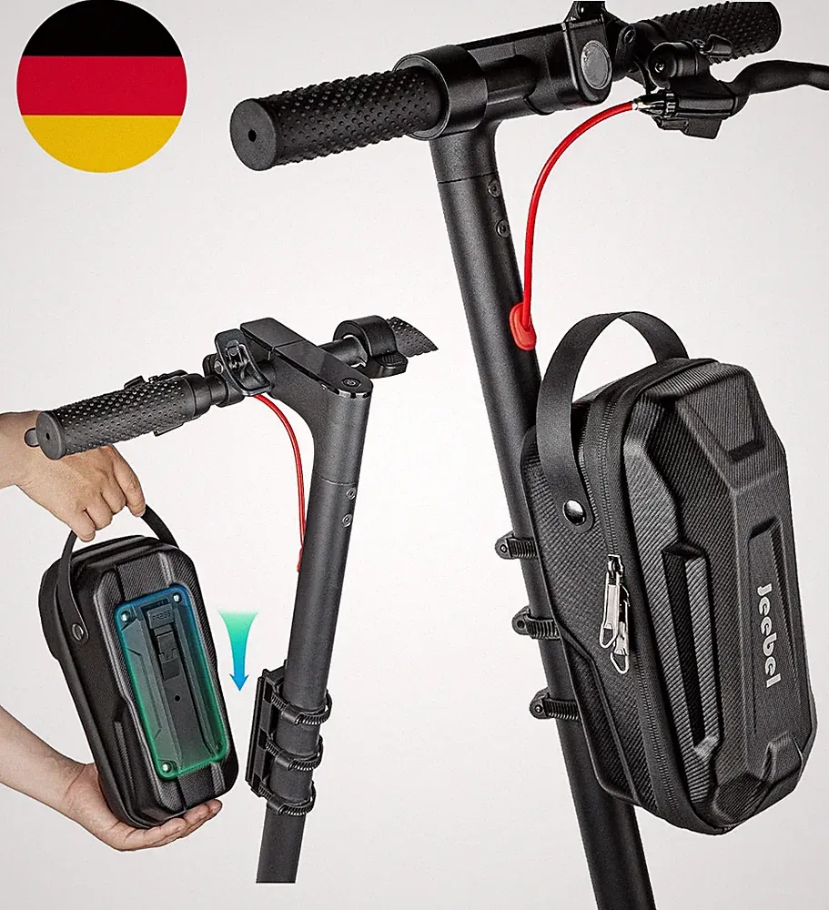 Jeebel 3/4/5L E Scooter Tasche, Große Kapazität Wasserdichte Lenkertasche Mit Sc