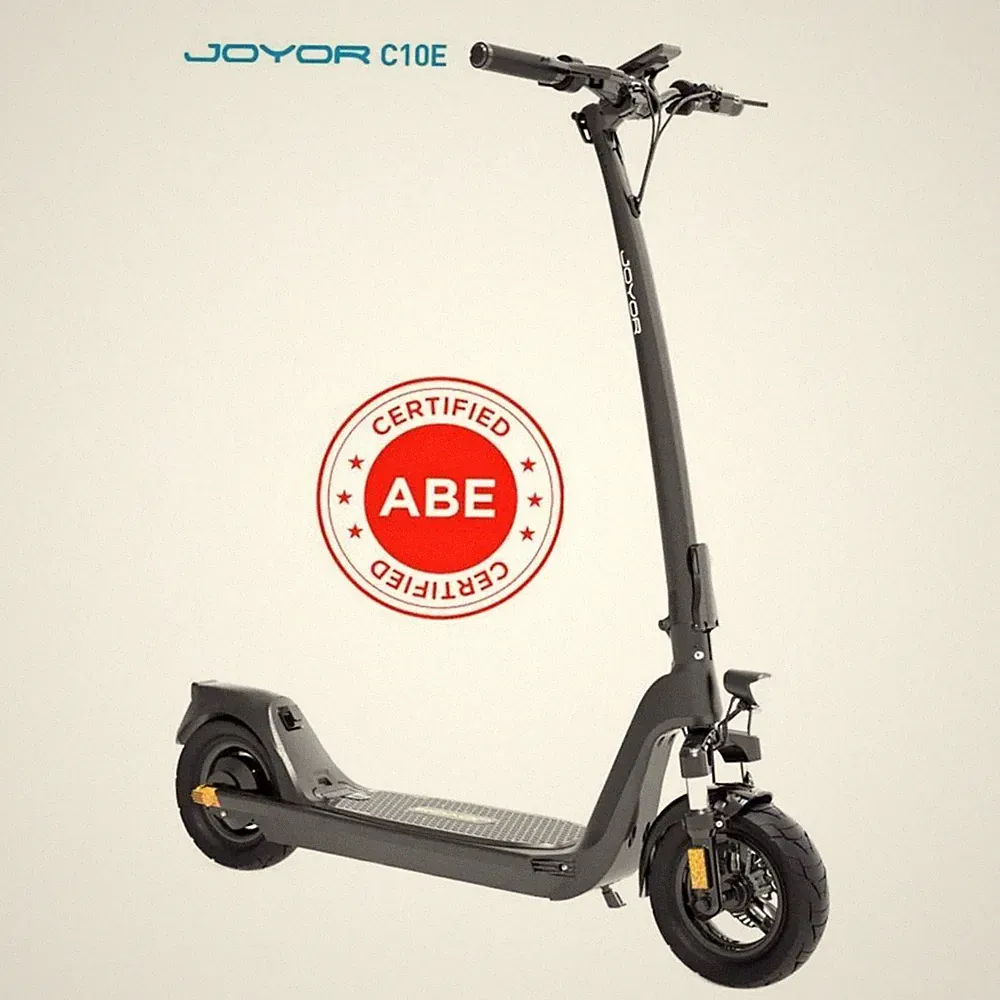Joyor C10E E-Scooter ABE 500W Straßenzulassung 24kg leicht faltbar Pendler