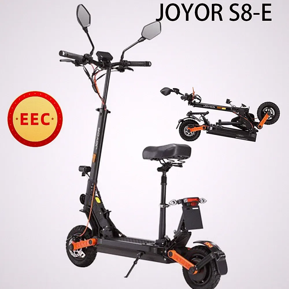3 Faltbarer Elektroscooter mit Sitz