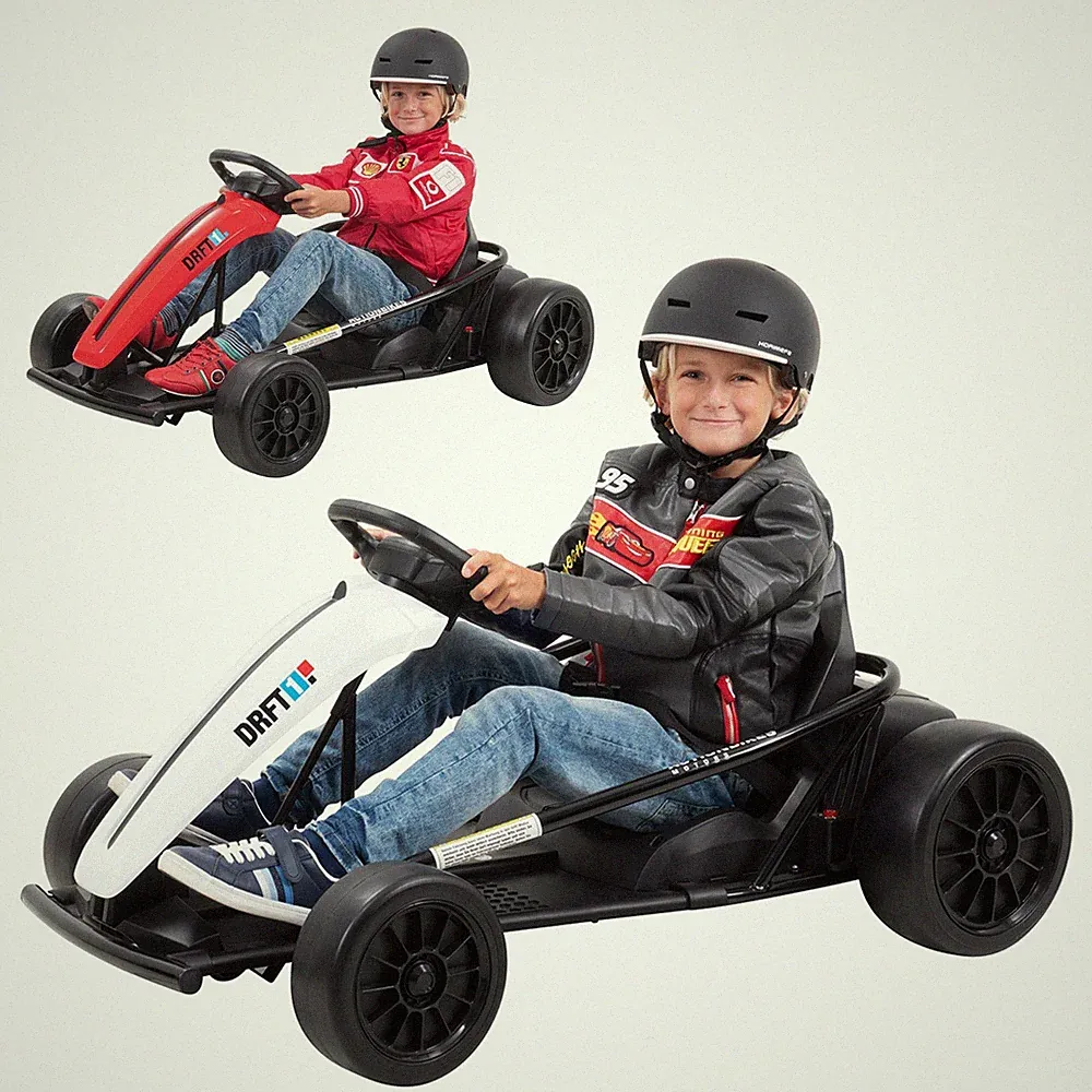 Kinder Elektro Drift Scooter Drift-Kart Go-Kart E-Kart EVA-Reifen 700 Watt