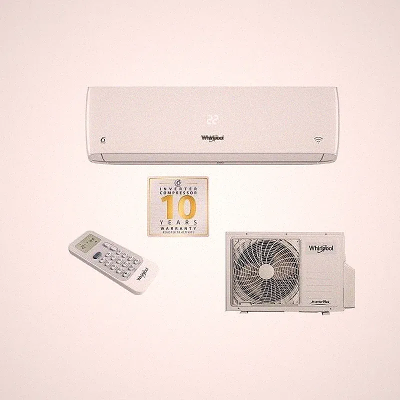 Klimaanlage Whirlpool SPICR 309W Split 1x1 mit Wärmepumpe 9000BTU mit WiFi