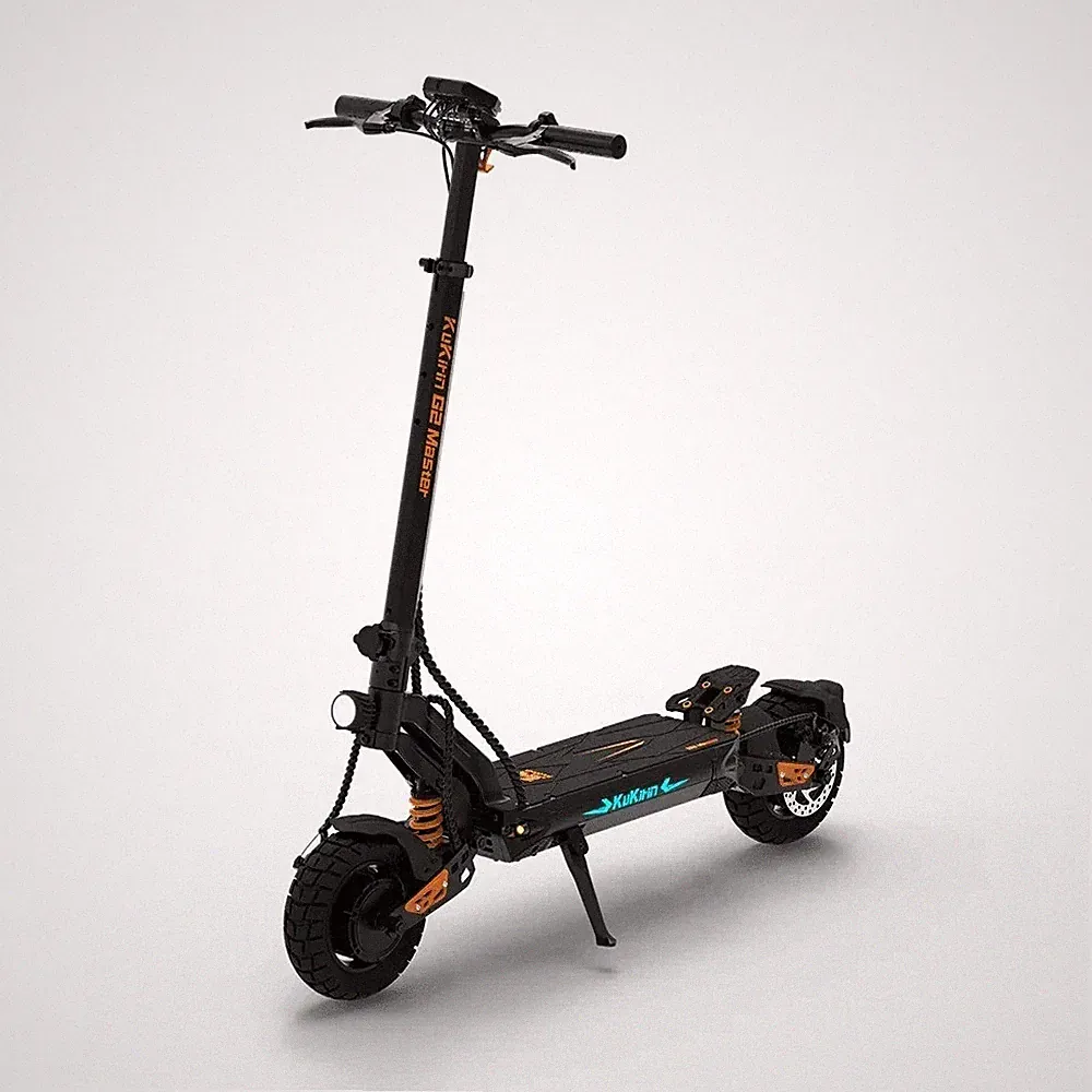 Kukirin Elektroroller 2000W Dual motor 52V 20.8Ah Klappbarer Offroad E-scooter