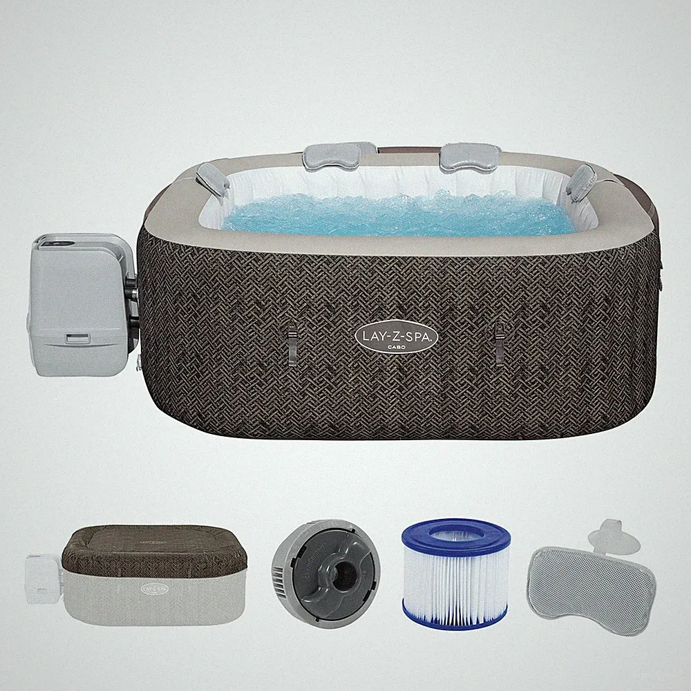 LAY-Z-SPA® Energiespar-Whirlpool Cabo HydroJet™ mit App-Steuerung, für 6 Persone