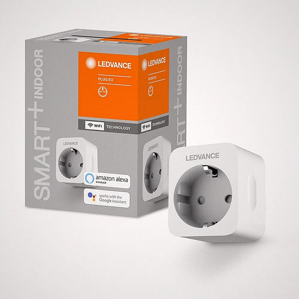 Ledvance Smart+ Plug Steckdose schaltbar Energiezähler App Google Alexa WiFi