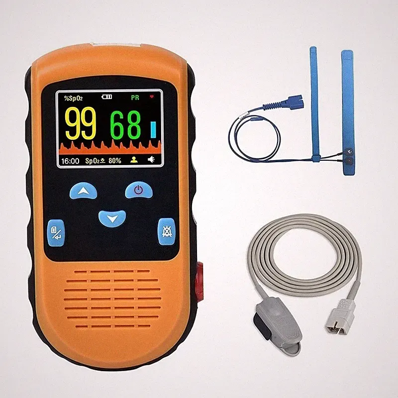 LEPU 2,2-Zoll Tragbares Digitales Pulsoximeter SpO2 für Baby mit Bluetooth App
