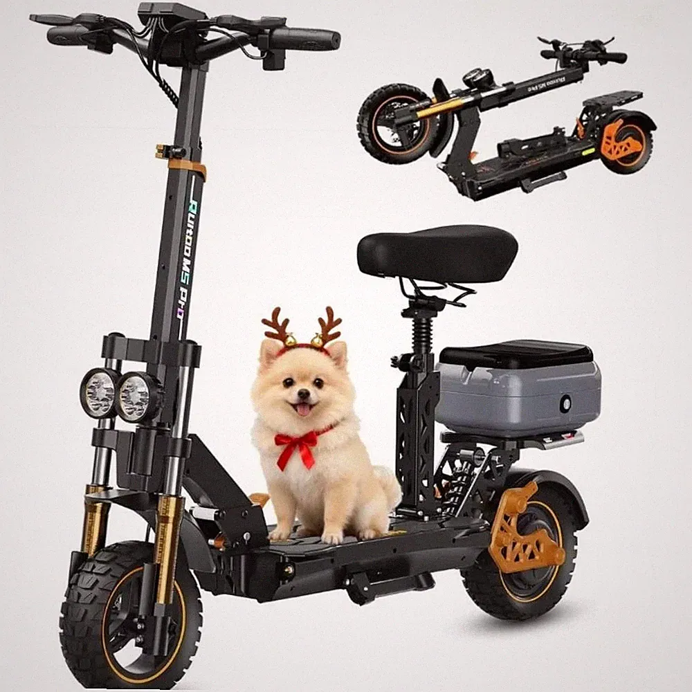 M5 Pro E-Scooter mit Sitz 1200W 20,8Ah 11'' Elektro-scooter für Erwachsene 55kmh