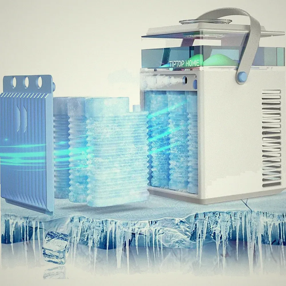 Mini Klimaanlage Ventilator App Steuerung 5-in-1 Luftkühler mit Wassertank