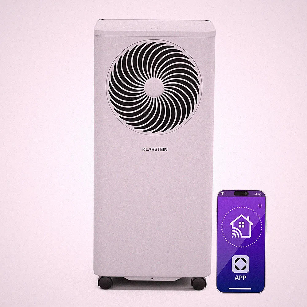 Mobile Klimaanlage 9000 BTU Smart Home App 3-in-1 Klimagerät Kühlung rollbar