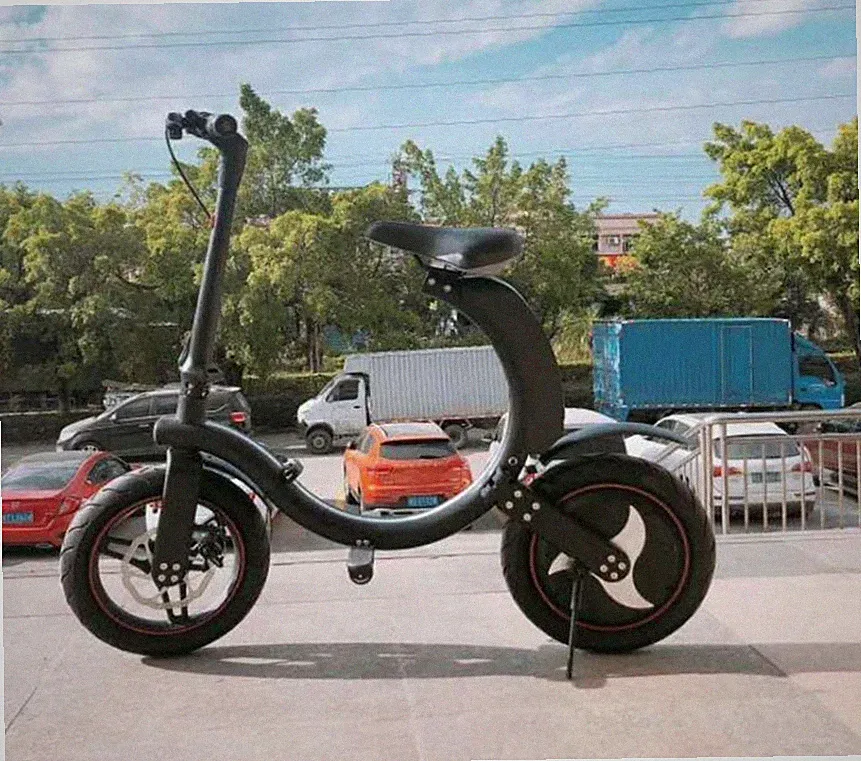 MSKS 36v/350w Elektrisches 12 Zoll Klapp E-Scooter Offroad Für 2 Räder Mit Sitz
