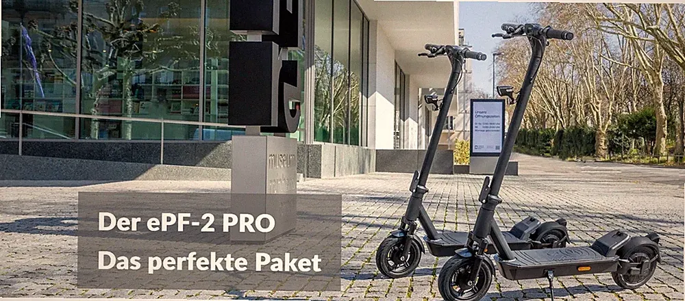 Neu: epf-2 Pro 490, das perfekte Paket, Vollausstattung, bis zu 60km Reichweite*
