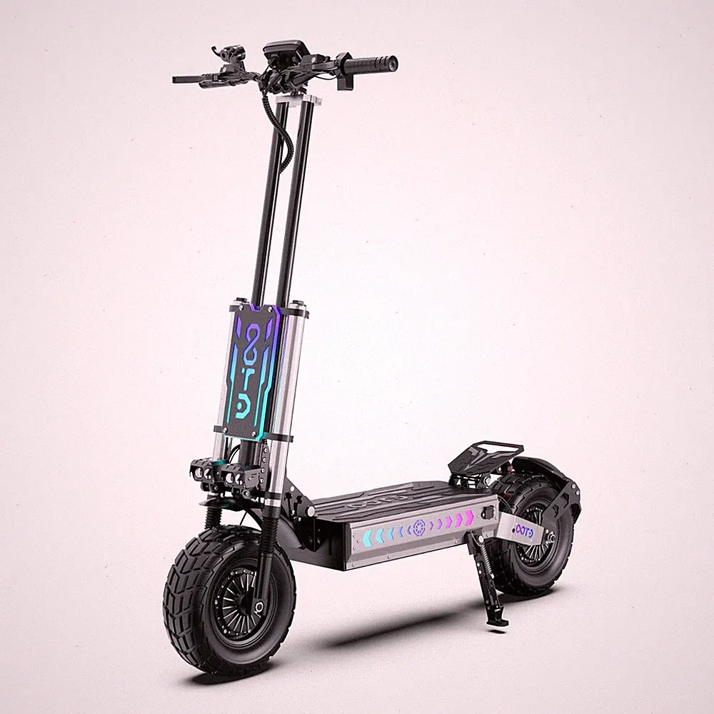 OOTD T90 13Zoll Klappbar Elektroroller 60V 31.2AH Doppelmotor Elektro-Scooter
