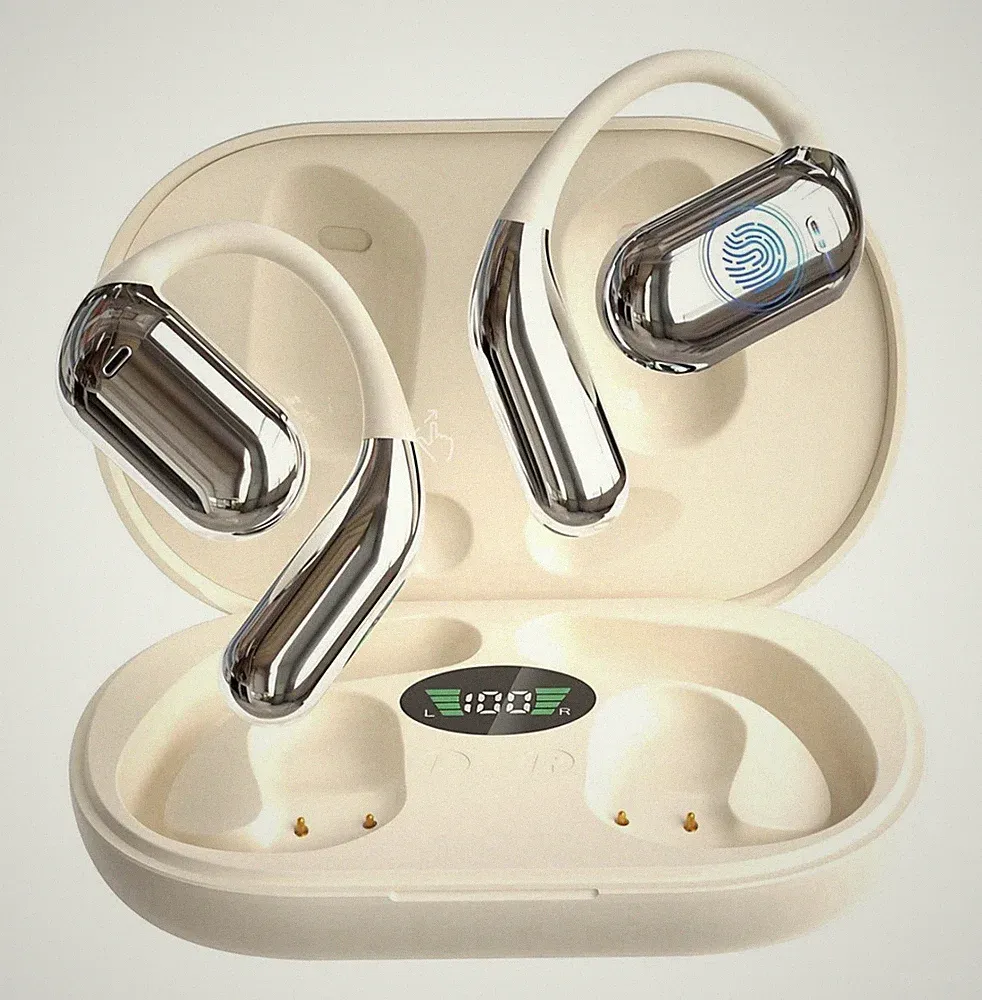 OpenBuds Bluetooth 5.3 True Wireless In-Ear Ohrbügel mit Ladeetui & Mikrofon