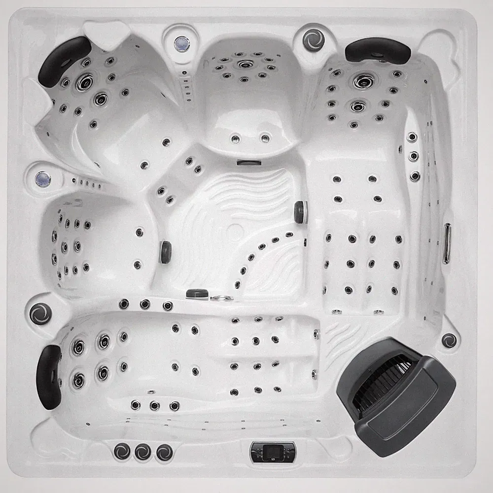 Outdoor Whirlpool 5 Personen "KEYWEST" 220x220