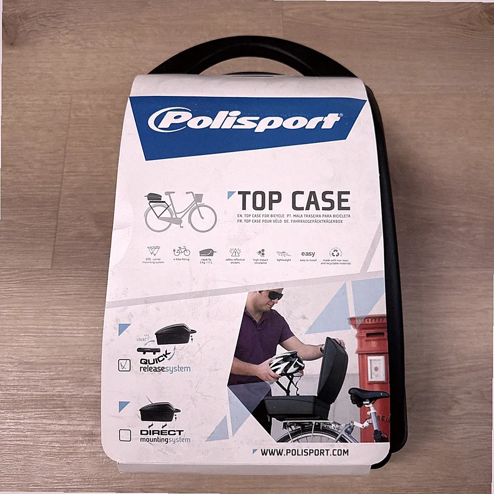 Prophete Fahrrad Gepäckbox – stabile Transportbox für Gepäckträger, abschließbar