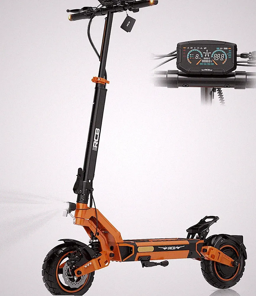 RCB D7/D7Pro(Ultra) E-Scooter, Elektroroller Für Erwachsene Mit Straßenzulassung