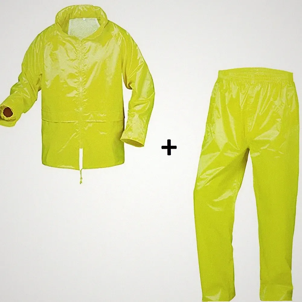 Regenjacke mit Regenhose im Set Windjacke Windbreaker Norway Regenschutz Gr. S-L