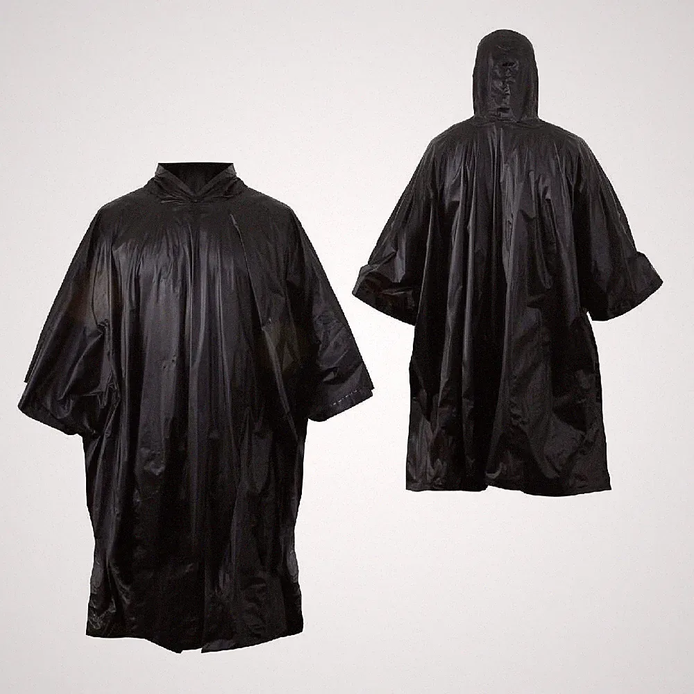Regenponcho Poncho mit Kapuze Regencape Regenschutz Fahrrad Wandern Neu