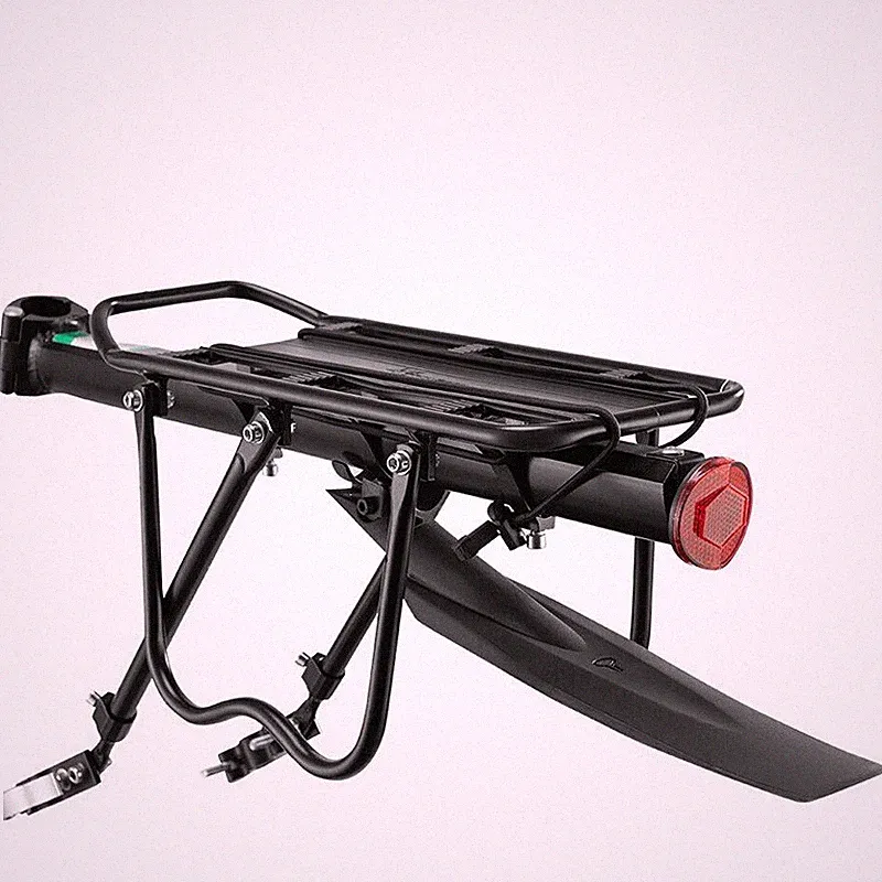 ROCKBROS Fahrrad Gepäckträger Schnellspanner Mit Schutzblech 24"-29" Max. 50KG