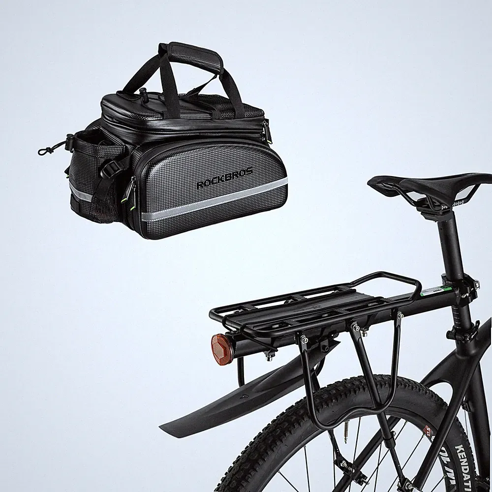 ROCKBROS Fahrradgepäckträger Mit Schutzbleche und Gepäckträger Tasche 24-29"