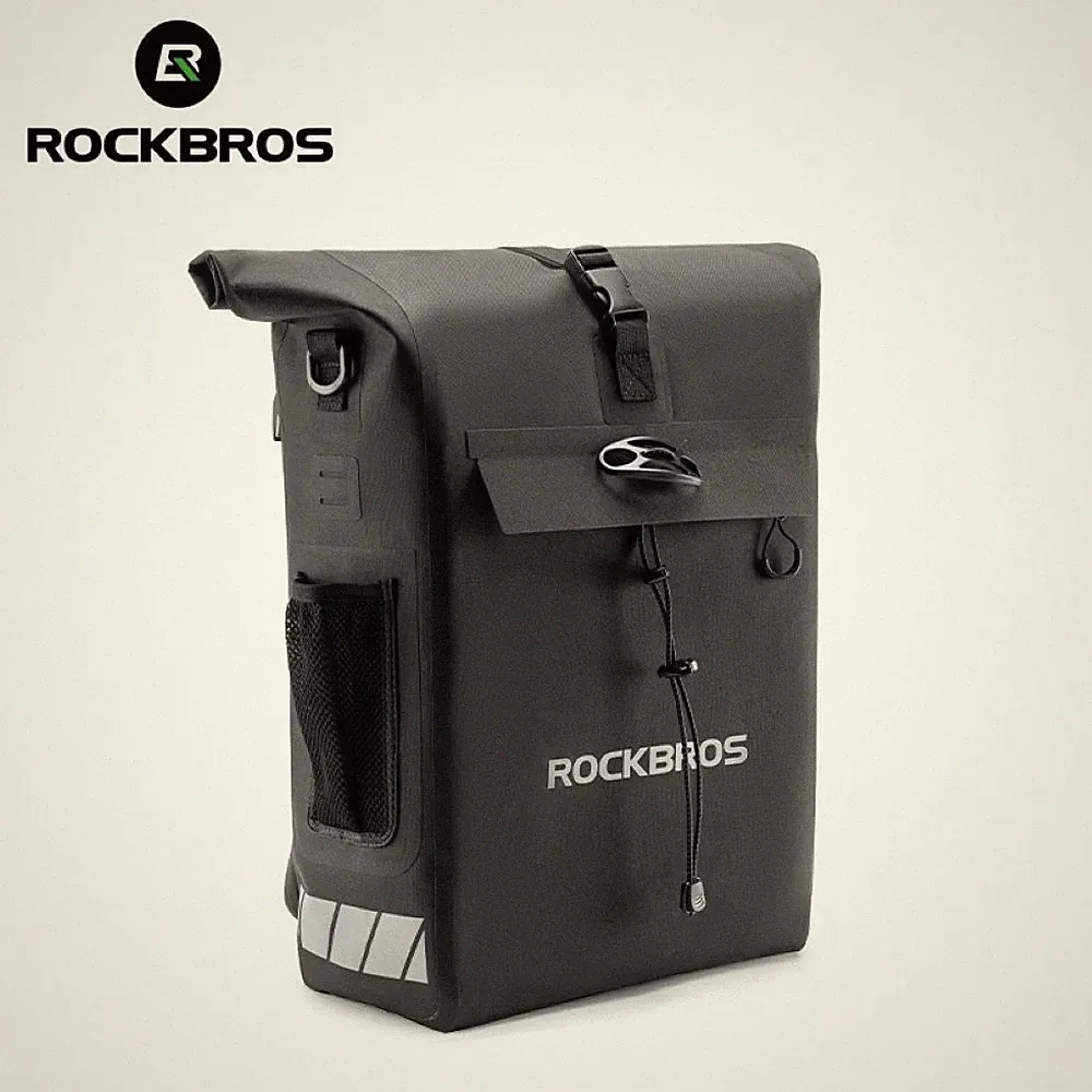ROCKBROS Gepäckträgertasche 20L Fahrrad Rucksack 2in1 wasserdicht Laptopfach