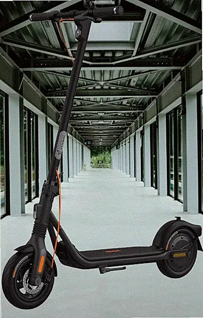 segway-ninebot f2 pro d, e-scooter mit straßenzulassung