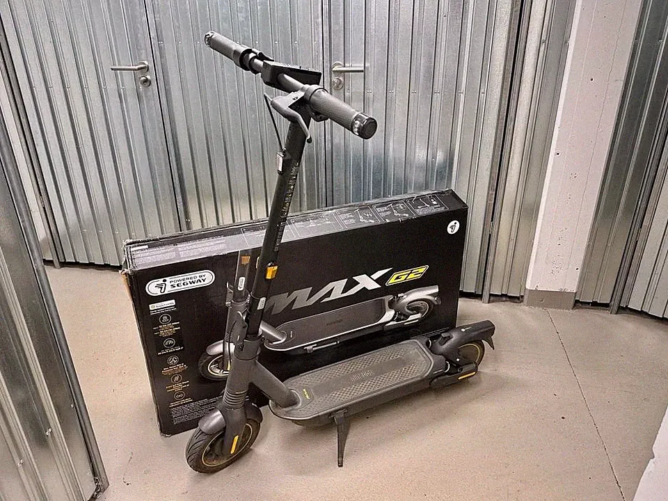 segway-ninebot max g2 d, e scooter mit straßenzulassung