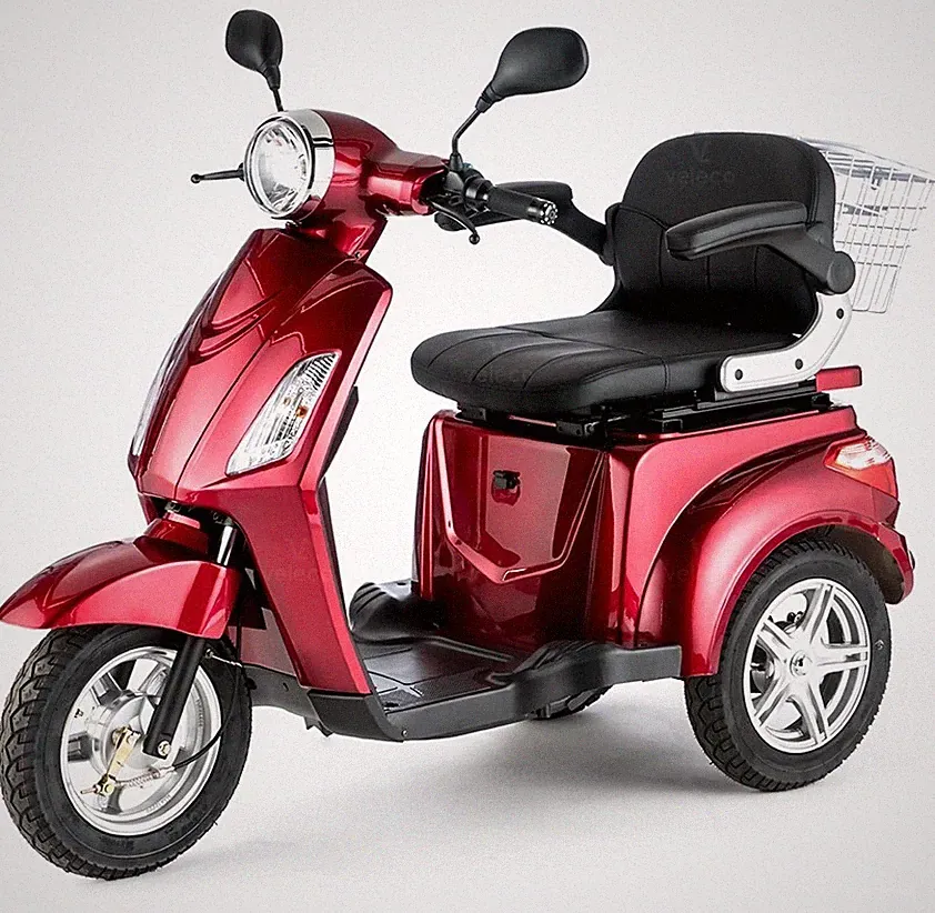 Seniorenmobil Dreirad E-Fahrzeug Elektromobil E-Scooter 3 Farben VELECO ZT15