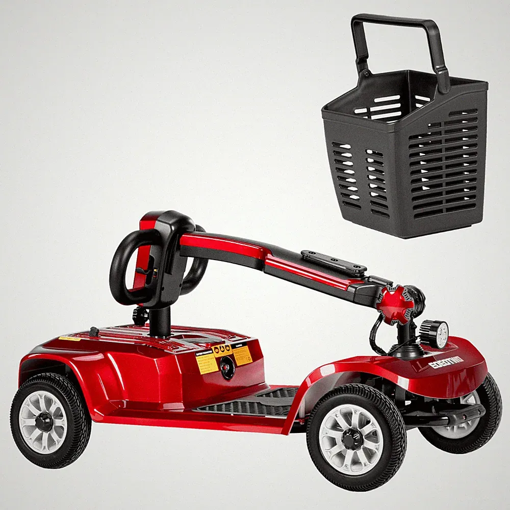 Seniorenmobil E-Scooter Folding Bürgersteig Reisen 180W 24V 12AH Batterie