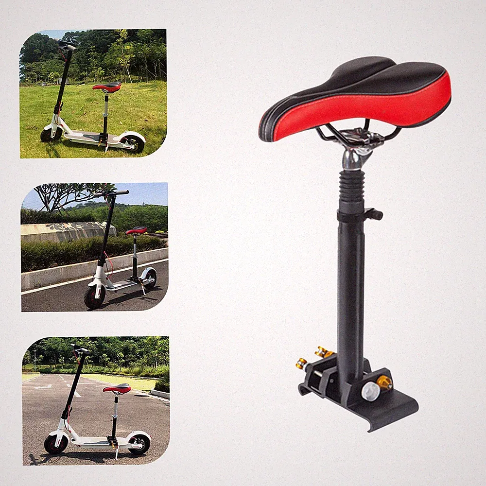 Sitz Sattel Für E-Scooter Pro Sattel Elektroroller Einstellbarer 40-60CM DHL NEU