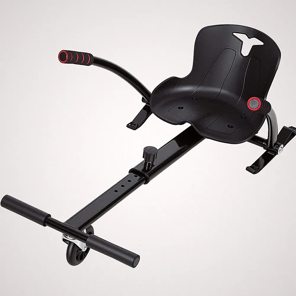 Sitzscooter Schwarz Kartsitz kart Balance Hovercart Hoverboard Sitz Kit