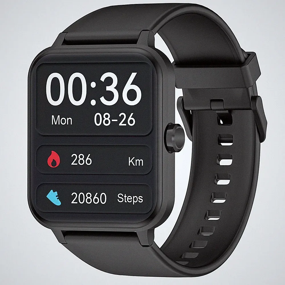 Smartwatch für DamenHerren Armbanduhr mit Pulsmesser Schlafmonitor SpO2 Sportuhr