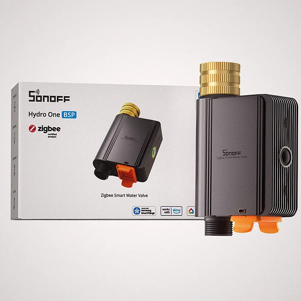 SONOFF Zigbee Smart Bewässerungscomputer mit Durchflussmesser Water AppSteuerung