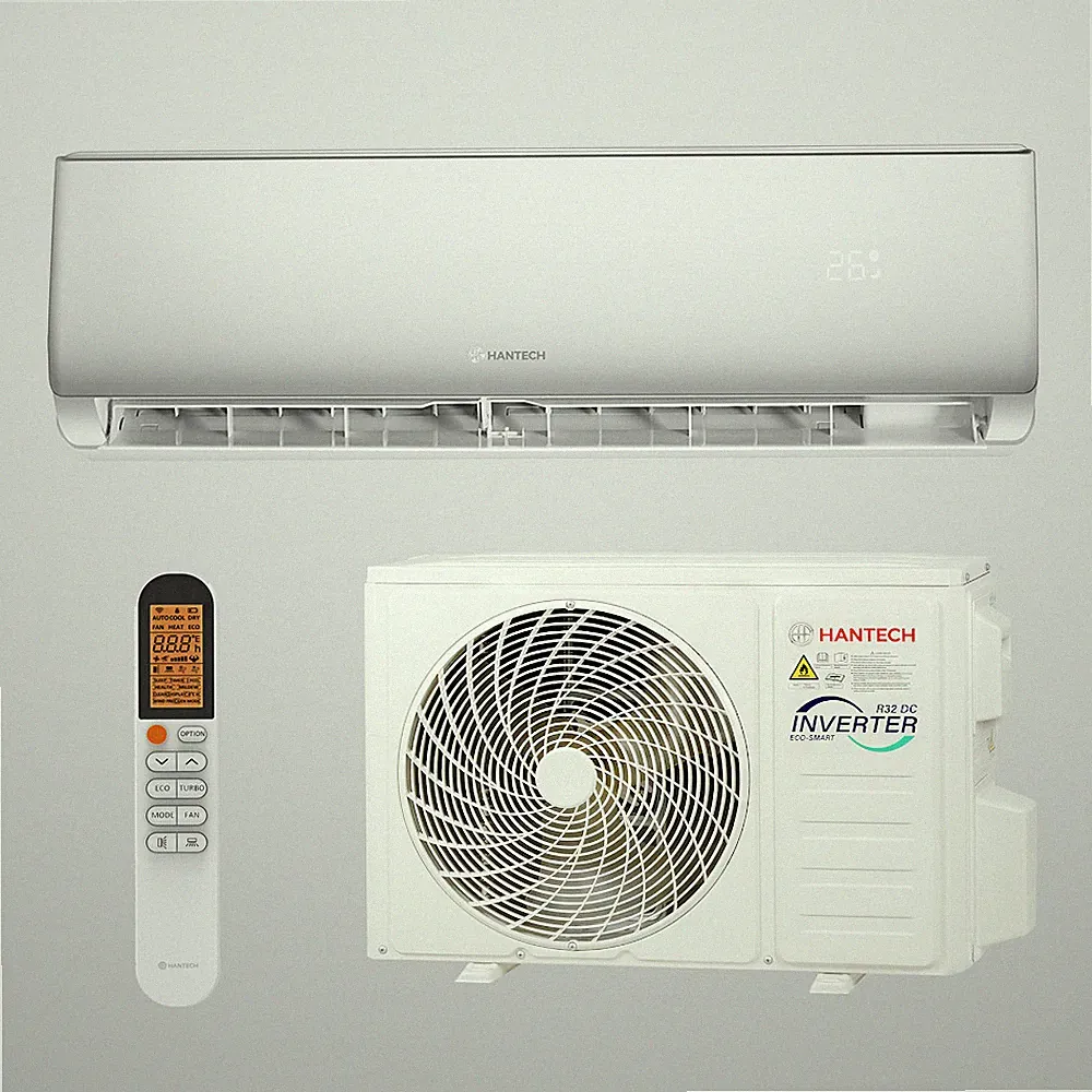 Split Klimaanlage 9000 BTU Klimagerät Inverter A++ Heizen WLAN HANTECH Elegant