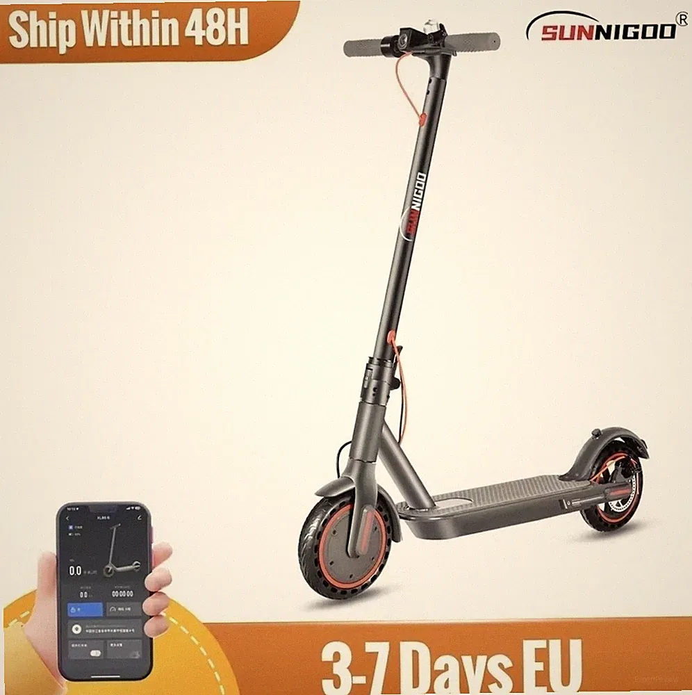 SUNNIGOO Elektroroller faltbar 36V 250W Motor mit App