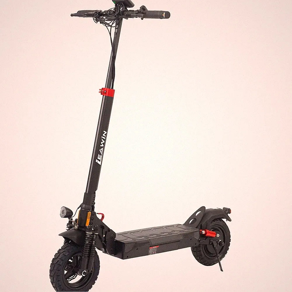 T4 E-Scooter mit Straßenzulassung 10'' klappbarer E-roller 60 km Vollfederung DE
