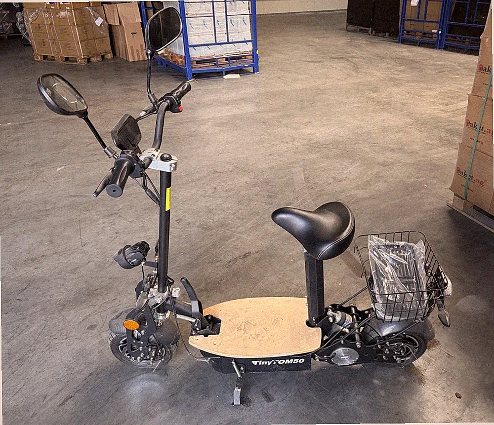 Metall E-Scooter mit Sitz