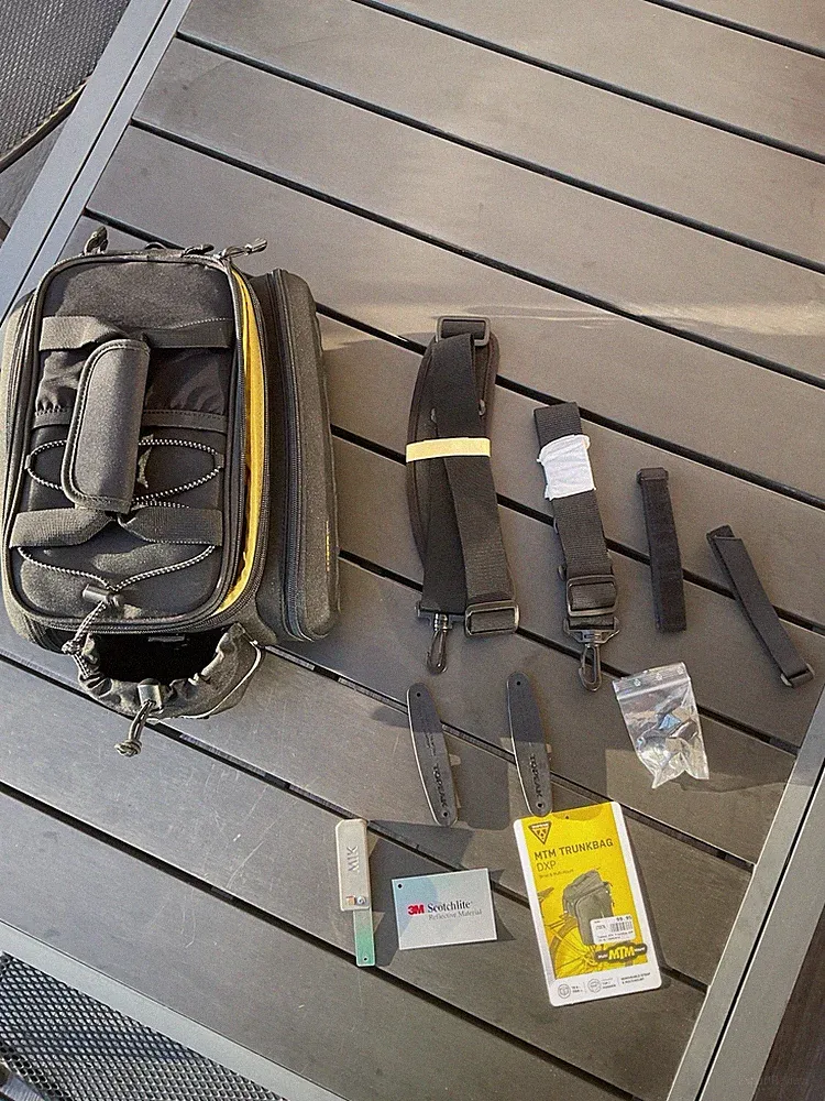 Topeak MTM TrunkBag DXP Gepäckträgertasche mit MIK Adapter