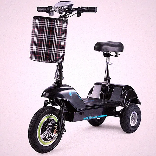 Twofish 500W 12/10" Elektroroller für Pendler mit Sitze für Erwachsene 20km/h