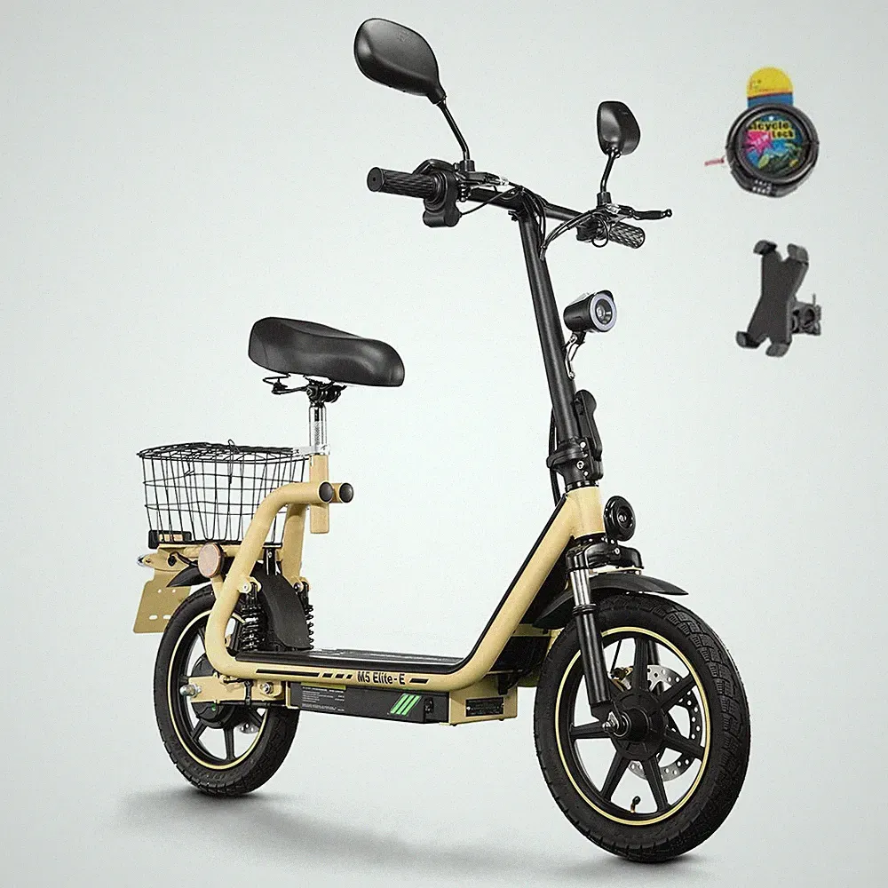 TWOFISH M5 Elite-E mit Straßenzulassung(EEC) faltbarer Elektroroller mit Sitz