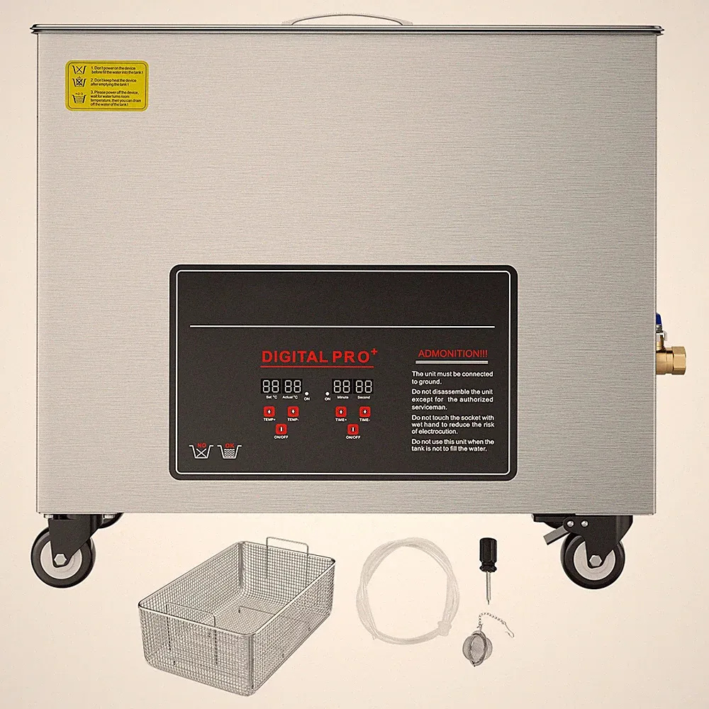 Uimoso 50L Ultraschallreiniger mit Korb und digitaler Anzeige, 840W