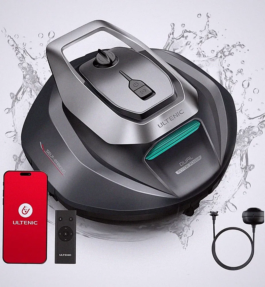 Ultenic Pooleco 10s Poolroboter Kabellos Poolsauger Poolreiniger App-Steuerung