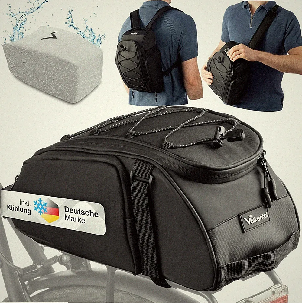 Valkental Trunk Bag Gepäckträgertasche / Rucksack mit Kühlung