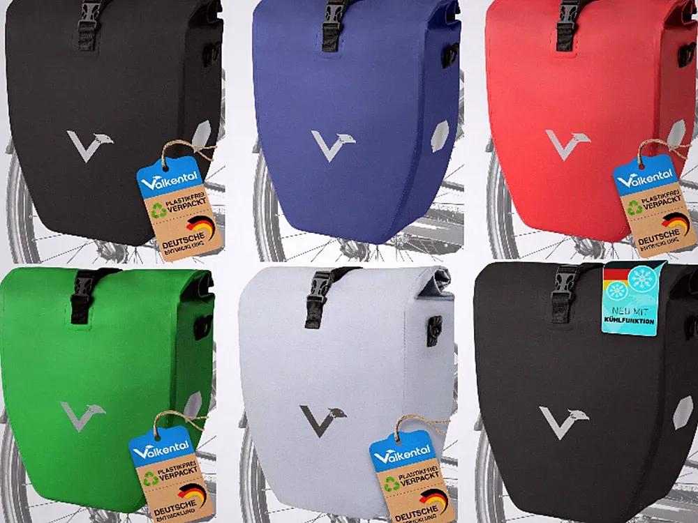 Valkental ValkBasic 20 Fahrrad Gepäckträgertasche