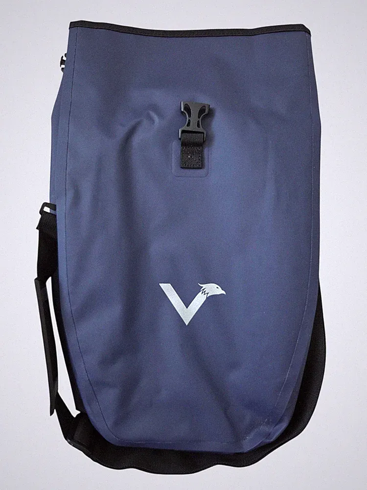 Valkental ValkBasic 20L Blue-Fahrradtasche Wasserdicht Gepäckträger.3