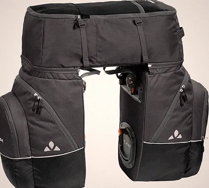Vaude Karakorum Dreifachtasche Fahrradtasche Gepäckträgertasche Rucksack QMR