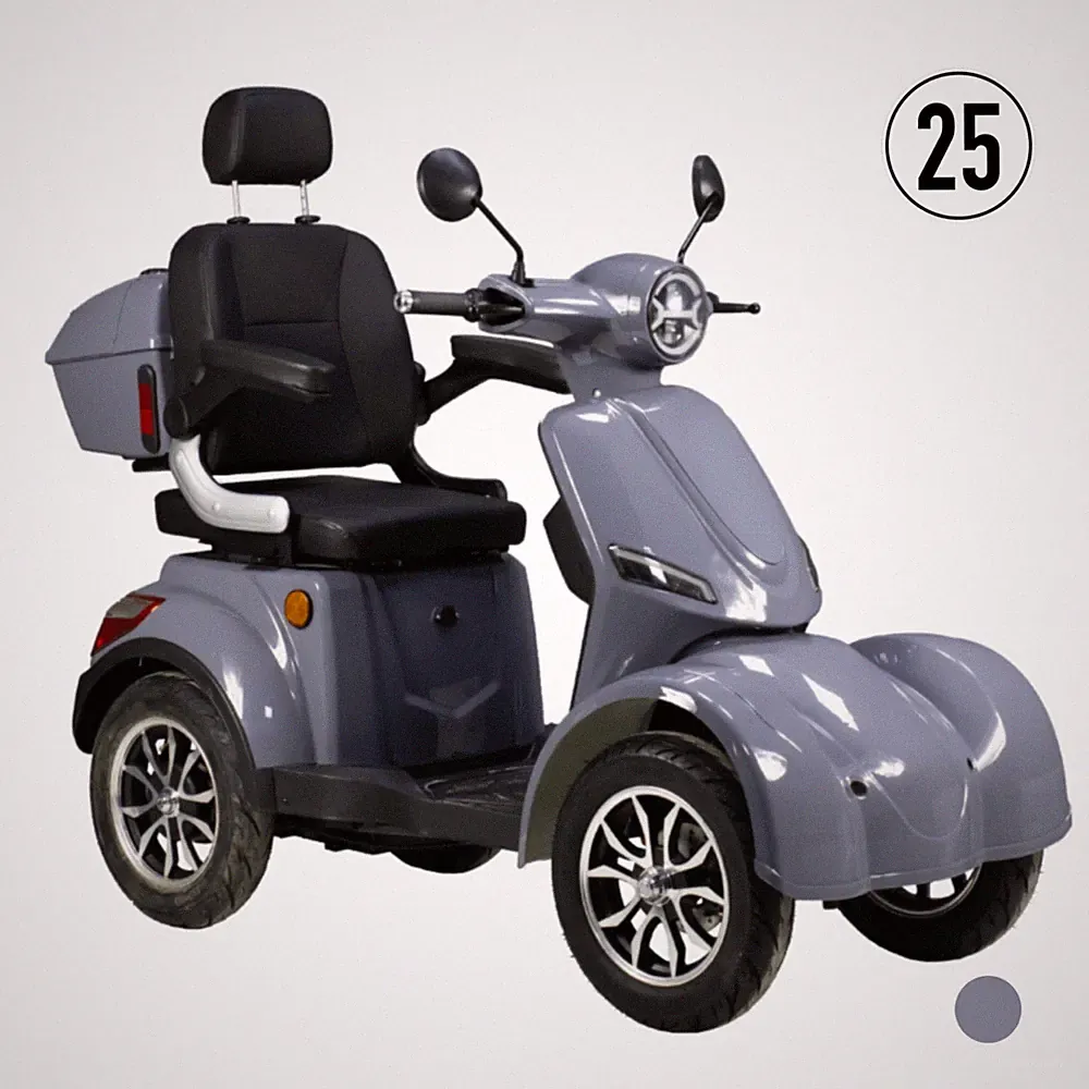 Volta VM6 4-Rad Seniorenmobil 25 km/h 1000 W – 60 V 20 Ah bis 50 km E Scooter