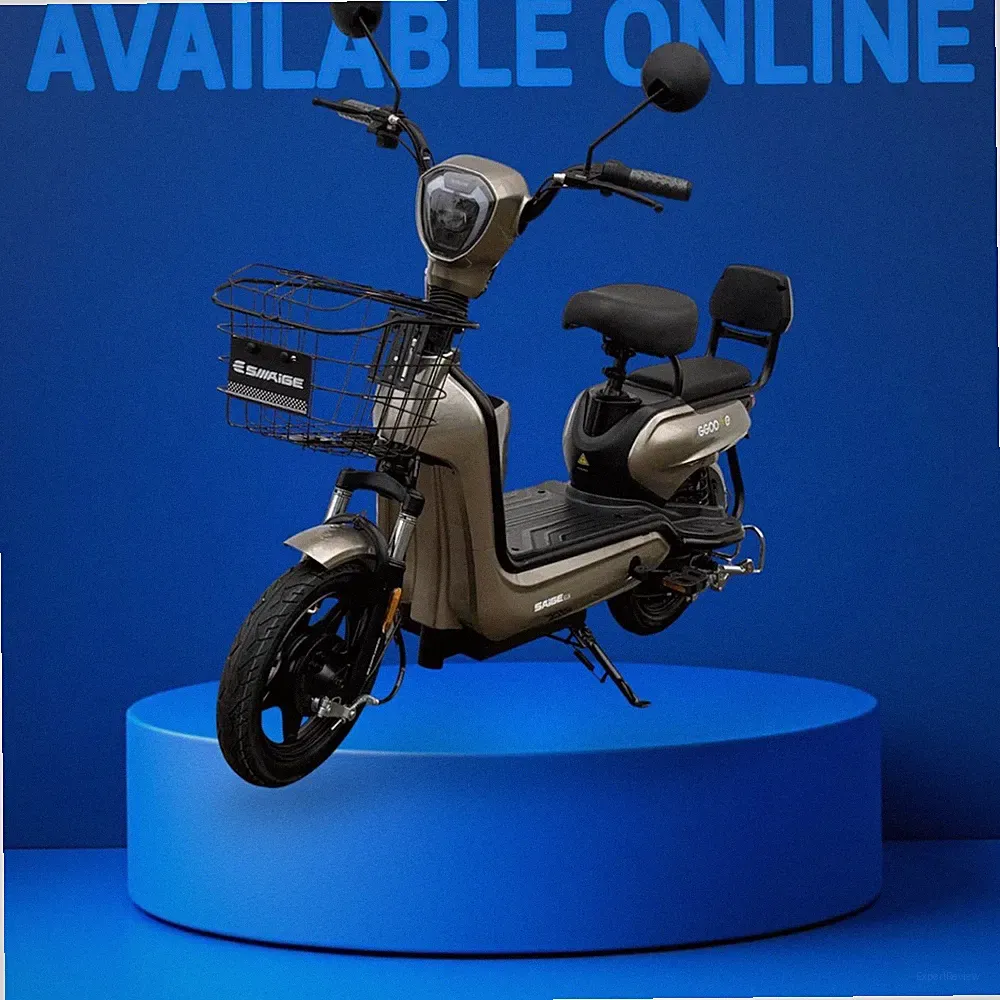 WuXi Saige Electro Scooter E-Roller mit Straßenzulassung 25km/h 48V 2-Sitzer 14"